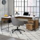 Moderna L-Shaped Home Office Desk